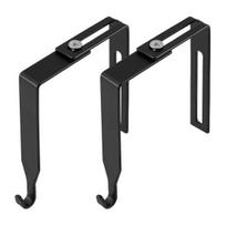 2/4/6/8/10 vnt. Reguliuojami lauko šviestuvų girliandų kabliukai, nerūdijantys, stiprūs, atlaikantys didelę apkrovą, girliandų pakabinimo kabliukai, kabelių laikikliai 2pcs