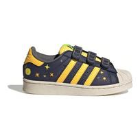 Adidas Originals Superstar Comfort Closure Kids Sneakers Blue Yellow IF4321 30½