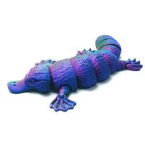 14cm 3D spausdintas vėžliukas žaislas Antistresinis Imitacinis gyvūnas Judantis sąnarys Fidget žaislai Figūrėlė Stalviršio Automobilio Namų Dekoracijos blue