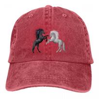 Casual Baseball Cap Men Hats Women Visor Protection Snapback Horse Animal Caps One Size