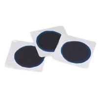 Car Round Natural Rubber Tire Tyre Puncture Repair Cold Patch Tubeless Patches 75mm 36 pieces/tub