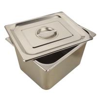 Homeglen 304 Stainless Steel Rectangular Deep Pan with Lid