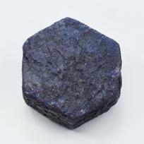 Natural Blue 70 Ct Uncut Raw Sapphire Rough Loose Gemstone CERTIFIED 41.7 mm approx mėlyna