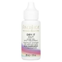 Pacifica, Dry It Out, Acne Gel Spot Treatment, Maximum Strength, 1 fl oz (29 ml)