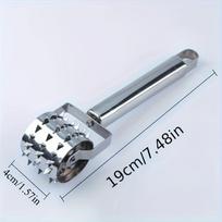 1PC Stainless Steel Meat Tenderizer Drum. Easily Tenderize & Season Steaks, Pork Chops.Sharp Pins, Multifunctional Kitchen Tool. balta