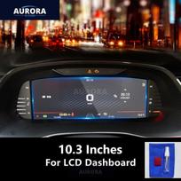 SKODA OCTAVIA prietaisų skydelio navigacijos ekrano permatoma TPU apsauginė plėvelė Anti-scratch Repair Film priedai Atnaujinimas Dashboard