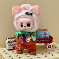 For 15/17cm Labubu Clothing Set Fox Nick Rabbit Judy V1 V2 V3 Labubu Zootopia Clothes outfit  DIY Toy Doll Accessories Gifts No dolls