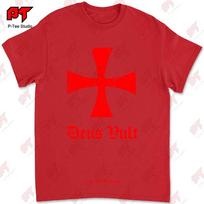 Deus Vult Knights Templar CrossCrusader Tshirt EDB4 S
