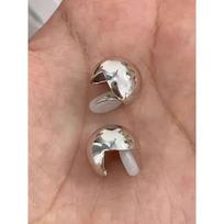 Irregular temperament Mosquito coil disc ear clips Women's cold wind Commuting temperament Niche high-end ear clips No pierced earrings sidabras