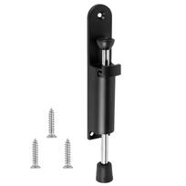 Spring Door Stopper Foot Kickdown Stop Telescope Zinc Alloy Sturdy Foot Pedal Door Lock Holder Heavy Duty Protector Wall