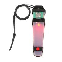 FMA Helmet Safety Flashing Light IR Strobe Waterproof Outdoor Equipment Survival Signal Light Hiking Cycling Lamp raudona