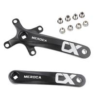 Mountain Bike Right Left Square Crank Arms with Bolts 170MM 104 BCD Aluminum Alloy  MTB Bicycle Crankset for 8/9/10/11 Speed