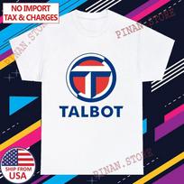 Talbot British Automobile Car Men's White Size S-5XL 3XL