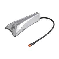 Powerful Brightness LED Light Electric Scooters LED Headlight Simple Setups for Electric Vehicle Watertight gray