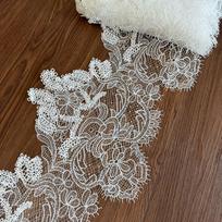 1 Yard Embroidery Lace Handmade DIY Material Hollowed Out Lace Bearded Edge Sewing Material Fish Silk Lace Home Decor