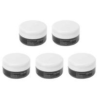 Hair Coloring Cream 30ml Black Temporary Dye with Safe Gentle Plant Ingredients for Festivals and Parties - 5 Pcs