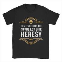 Vintage Heresy Funny Wargaming W-Warhammer 40k T-Shirts Women Round Neck Cotton T Shirts Short Sleeve Tees Gift Idea Clothing... S įvairiaspalvis