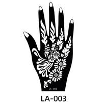 Elf Hollow Henna Stencil Temporary India Mehndi Tattoo Template Stars Flower Hand Tattoo Sticker Finger Foot Clavicle