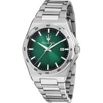 Maserati Velocita Stainless Steel Green Dial Quartz R8853153003 Men's Watch žalia
