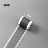 Universal Disposable Anti-Clog Drain Sticker: Insect & Hair Catcher for Bathroom Sewers 1 Roll (No Scraper)