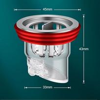 Bathroom Toilet Sewer Odor Proof Floor Drain Core Silicone Shower Floor Drain Plug Insect Proof Odor Proof Hairpin Plug Kitchen
