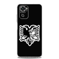 Telefono dėklas Xiaomi Redmi Note 15 14 13 12 4G 10 11 Pro Plus 5G 14C 13C 12C 10C Minkštas TPU dangtelis Albanija Albanų vėliava For Redmi 12C