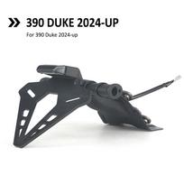 For 390duk 390 Duk Duk390 2024 2025 Motorcycle Rear Short Tail Stock Tidy License Plate Holder Tailstock Bracket LED Light