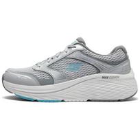 Skechers Max Cushioning Elite 2.0 Comfortable Trendy Fabric Shock Absorbing Durable Low Top Running Shoes Women sneaker Gray Blue 129615-GYBL 37