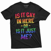 Vyriški LGBTQ Pasididžiavimo Mėnesio Gėjų Marškinėliai Juokingi Humoro Gimtadienio Dovana Jam Šaunus T-shirt XS