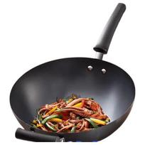 SUPOR 32cm Non-Coated Cast Iron Wok