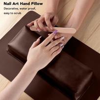 Memory Foam Nail Hand Pillow Rectangle Nail Hand Rest Durable Manicure Arm Rest  For Spa Pedicure