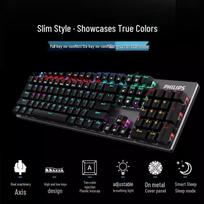 Philips SPK8404 Mechanical Gaming Keyboard Blue Switch