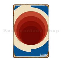 Bauhaus Retro Art Deco Architecture Discipline From Berlin Germany Available Metal Sign Wall Decor Wall Mural Tin Sign Poster 20x30cm（7.8x11.8inch）