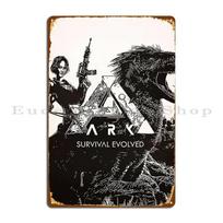 Ark Survival Evolved Metal Sign Create Classic Decoration Cinema Print Tin Sign Poster 20x30cm（7.8x11.8inch）