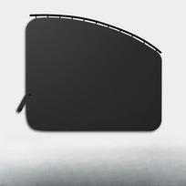 Car Sunshade Track Type Sun Protection Heat Insulation Block Car Rear Side Curtain Car Interior Privacy Shade Main driver s window