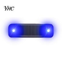 Mini Solar Lamp Warning Light High Lumens Super Bright Waterproof Compact Size Portable Rechargeable Motorcycle Bike Tail LED Flashing