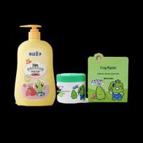 Frog Prince Baby Fruit Shampoo, Shower Gel & Aloe Vera Cream Set