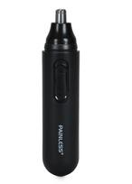 2025 Nose Hair Trimmer, Portable Painless Ear and Nose Hair Trimmer for Men Women, USB-C Rechargeable, IPX7 Waterproof,No Pull, Precision Cut (Blac