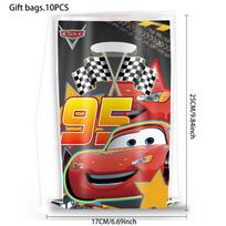 Lightning McQueen Cars Party Favor Cartoon Sticker Stamp Gift Bag Slap Bracelet Gift Bag Classroom Rewards Prizes Birthday Party