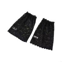 Mesh Lace Floral Cuffs Solid Color Wrist Accessories Soft Fake Sleeves  Decorative Use