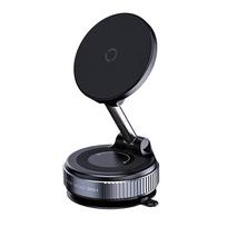 Cooling Magnetic Car Wireless Charger Car Phone Holder Mount Fast Charging for iPhone 15 14 13 Pro Suction Cup Vacuum Foldable Type-C