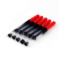 Student Plastic Pump Ink Suction Device Fountain Pen Converter Ink Absorber Fountain Pen Cartridges 5pcs