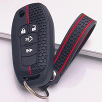 Flip Key Cover for Ford Fiesta Focus Mondeo Kuga C-Max S-Max Galaxy B-Max EcoSport Edge Explorer Ranger Transit Tourneo Honeycomb Key Fob Case juoda