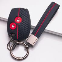 Anti Slip Car Key Protector for Renault Clio Kangoo Master Trafic Twingo Modus Megane Scenic Laguna Espace with Keychain Key Fob Protector juoda