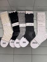 Ballet Style Leg Warmers Women Spring and Summer Thin Leg Cover Loose Long Socks Foot Stepping Foot Cover Sweet Girl Leg Warmers