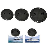 Marine Access Hatch Detachable Cover Waterproof Nylon Deck Plate for Boat Cabin Replacement Parts 4 Inch