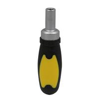 Ratchet Screwdriver Handle Internal 1/4  Hex Socket with Non-slip Rubber Coating 1