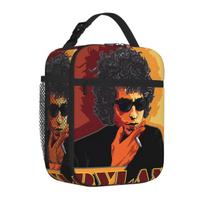 Bestselling Bob Dylan Legend Hip Hop Durable Lunch Bag Balanced Diet Pack Food Storage Bag One Size