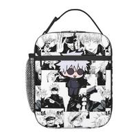 Custom S-Satorues G-Gojoes Lunch Bag Cooler Warm Insulated Lunch Box for School Food Portable Tote Bags One Size