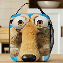 Ice-Ages Lunch Bag Scrat Fashion Lunch Box For Child Picnic Portable Insulated Cooler Bag Waterproof Designer Thermal Lunch Bags One Size